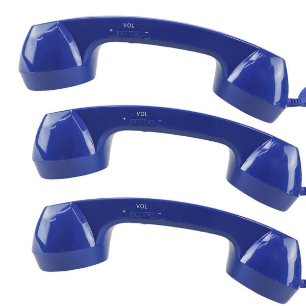 Encontraproduto.com.br - Monofone Pop Phone Microfone Kit 3 Uni Retro Atende
