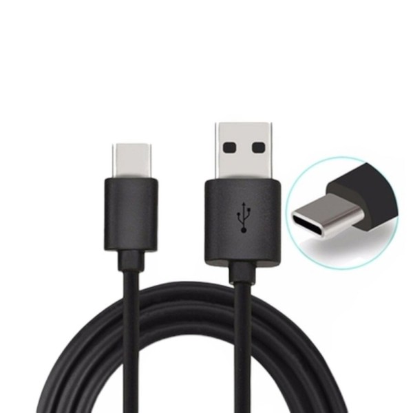 Encontraproduto.com.br - Cabo de Dados USB 1 Metro Preto Compatível Com Moto G10