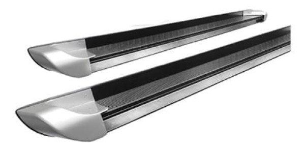 Encontraproduto.com.br - Kit Quebra Mato Estribo Sant Antonio F250 C/dupl Preto Cromo
