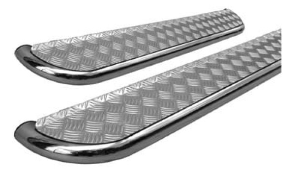 Encontraproduto.com.br - Kit Quebra Mato Estribo Ch Sant Antonio H3 F250 C/dupl Cromo