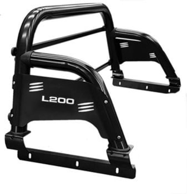 Encontraproduto.com.br - Kit Quebra Mato Estribo Pl Sant Antonio H3 F250 C/dupl Preto