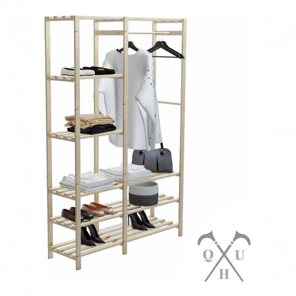 Encontraproduto.com.br - Organizadores Multiuso Design Arara Com Prateleiras