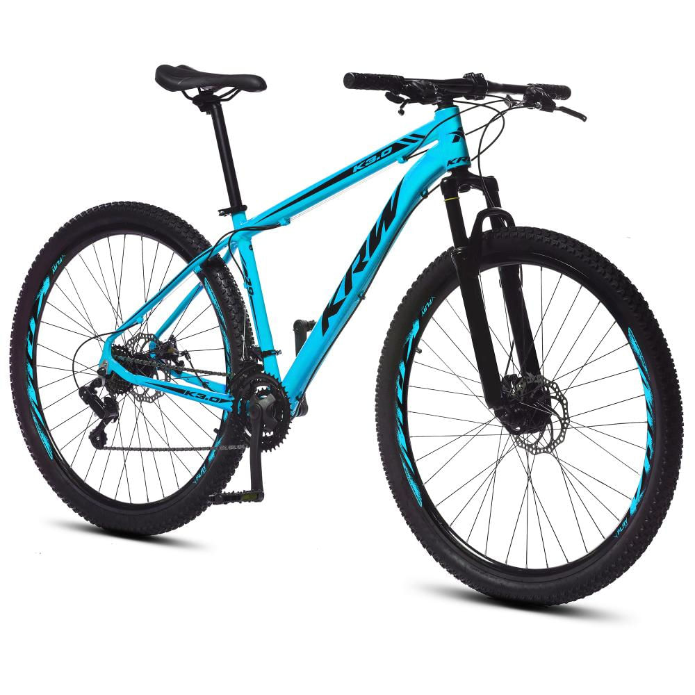 Bicicleta Aro 29 KRW Alum Shimano TZ 24Vel Freio a Disco S60