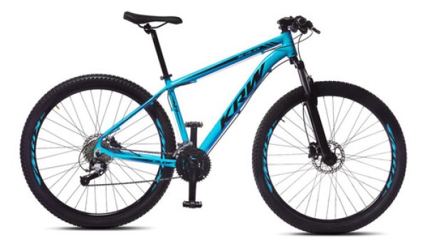 Bicicleta Aro 29 KRW Alumínio 24 Vel Freio a Disco Hidráulico R5