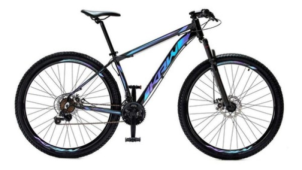 Encontraproduto.com.br - Bicicleta Aro 29 KRW Spotlight Alumínio Shimano 21 Vel Freio a Disco SX25