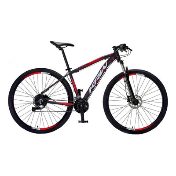 Bicicleta Aro 29 KRW Spotlight Alumínio 24 Vel Freio a Disco SX29
