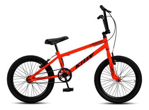 Encontraproduto.com.br - Bicicleta Aro 20 KRW BMX Cross V-Brake Sem Marchas