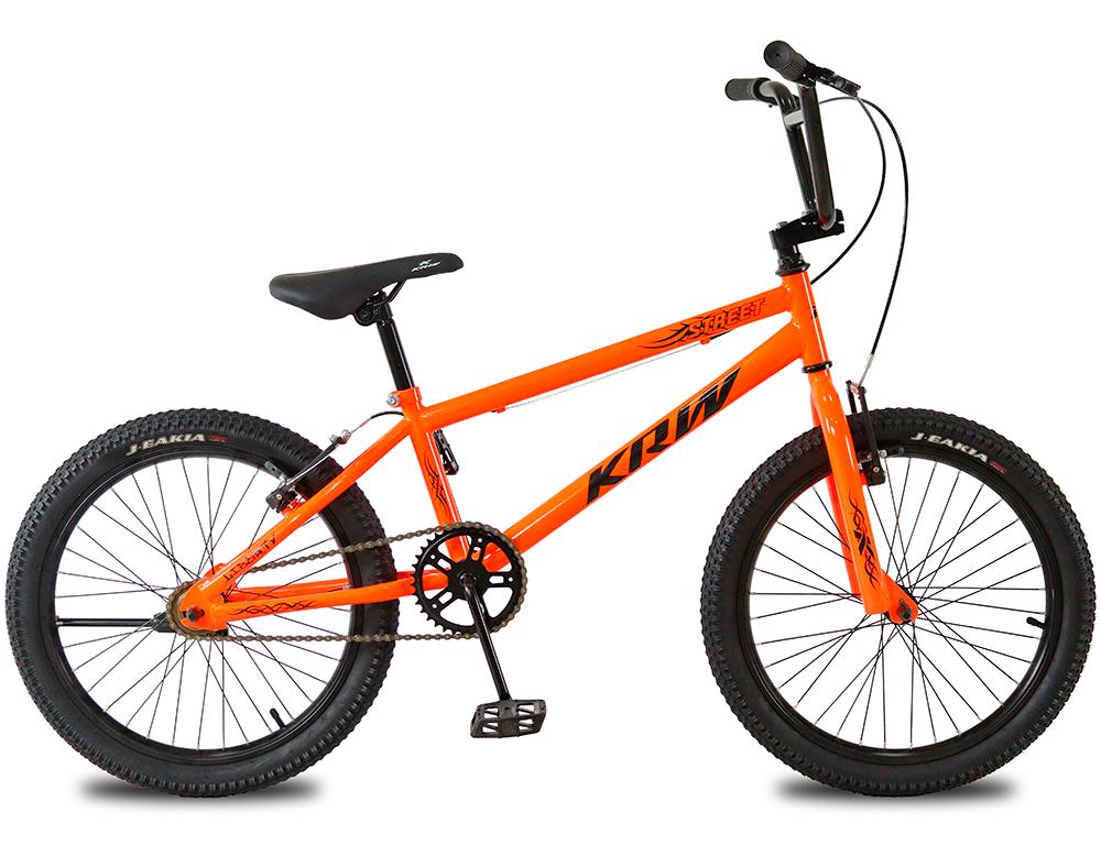 Encontraproduto.com.br - Bicicleta Aro 20 KRW BMX Cross V-Brake Sem Marchas