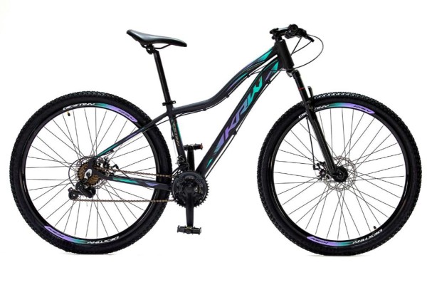 Bicicleta Aro 29 KRW Alum Shimano TZ 24Vel Freio a Disco S60