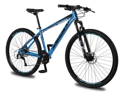 Bicicleta aro 29 KRW Alumínio 27 Velocidades Freio Hidráulico Suspensão dianteira Mountain Bike KR4