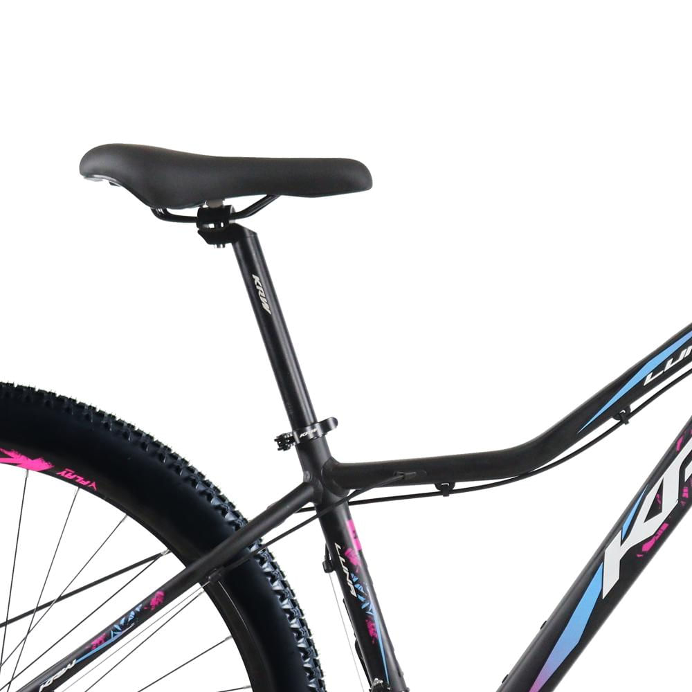 Bicicleta Aro 29 KRW Alumínio Shimano TZ 24 Velocidades Freio a Disco Suspensão Mountain Bike KR9