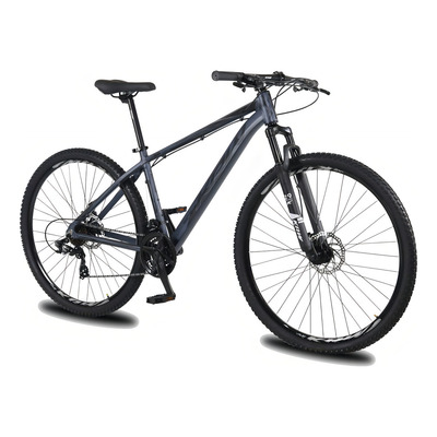 Encontraproduto.com.br - Bicicleta Aro 29 KRW Alumínio Shimano TZ 24 Velocidades Freio a Disco Suspensão Mountain Bike KR9