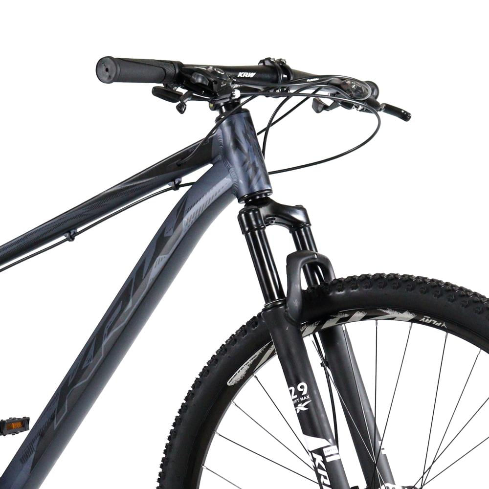 Bicicleta aro 29 KRW Alumínio 21 Velocidades Freio a Disco Suspensão dianteira Mountain Bike KR14