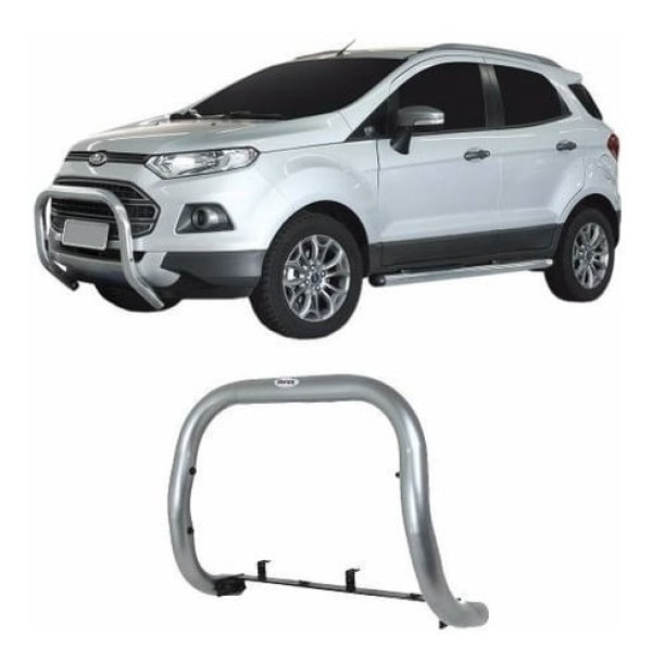 Encontraproduto.com.br - Para-choque De Impulsão Ecosport 2013 A 2020 Cromado