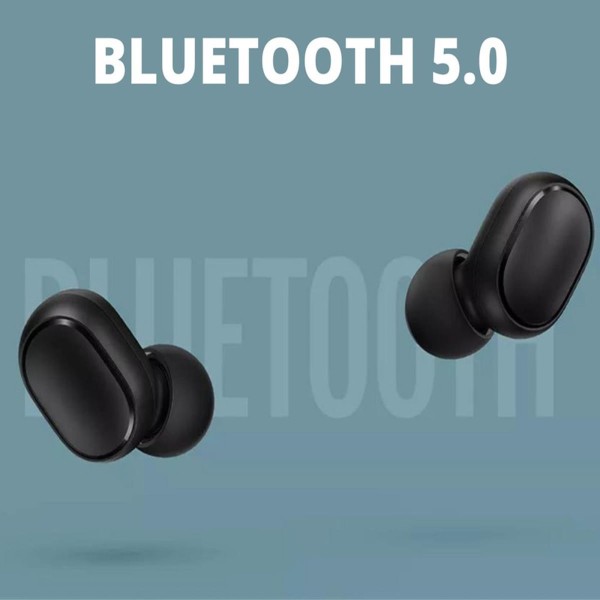 Encontraproduto.com.br - Fone Bluetooth Sem Fio Preto Para Redmi 10 / 10A
