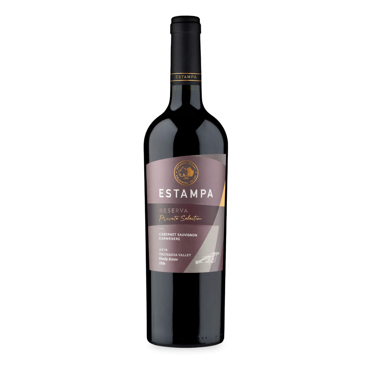 Encontraproduto.com.br - Vinho Chileno Estampa Reserva Private Selection