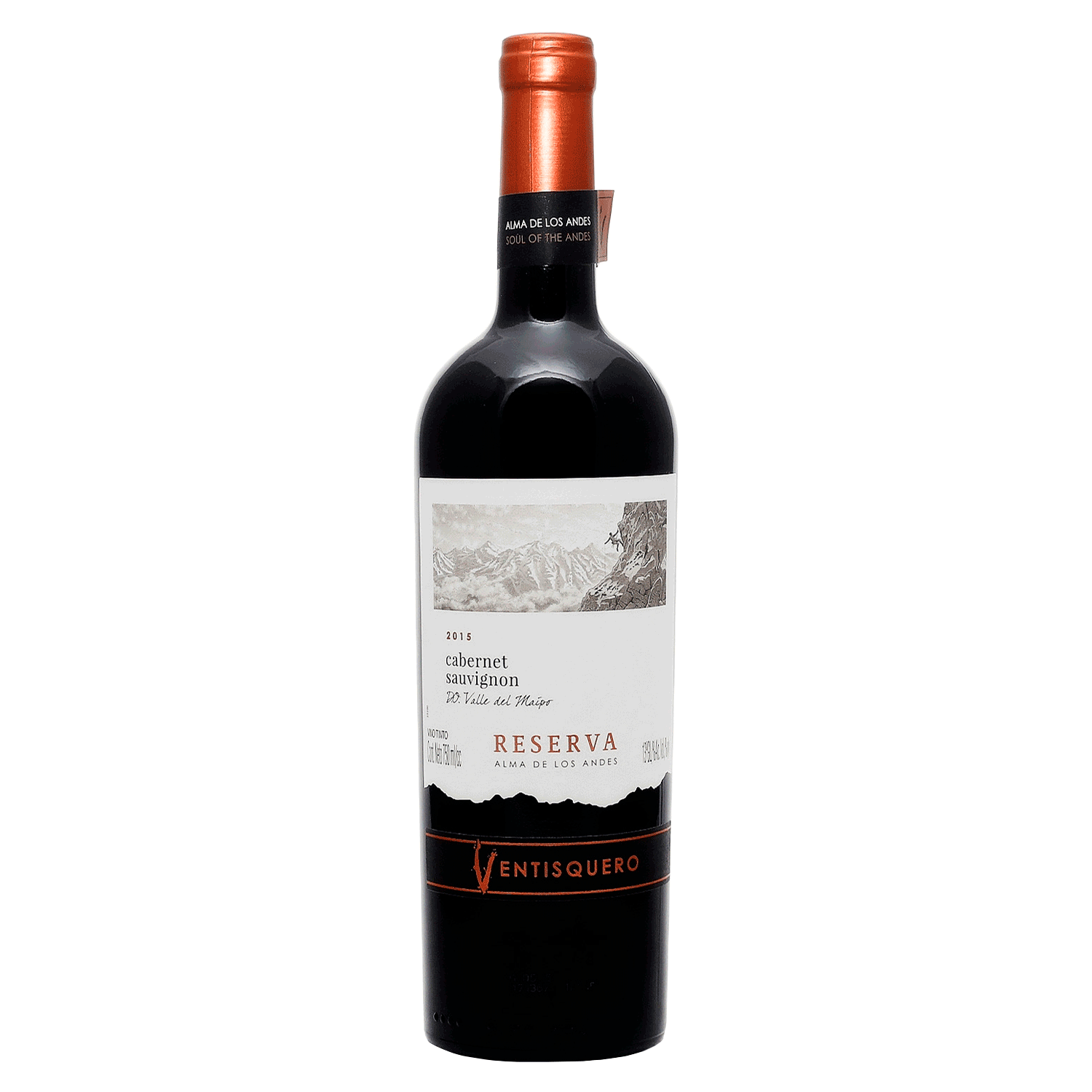 Vinho Chileno Ventisquero Cabernet Sauvignon 750Ml