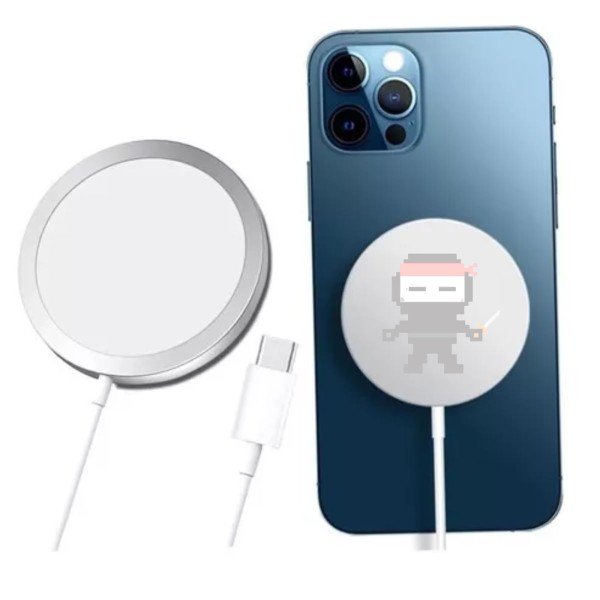 Encontraproduto.com.br - Case indução Para iPhone 12 PRO + Cabo conexão Sem Fios