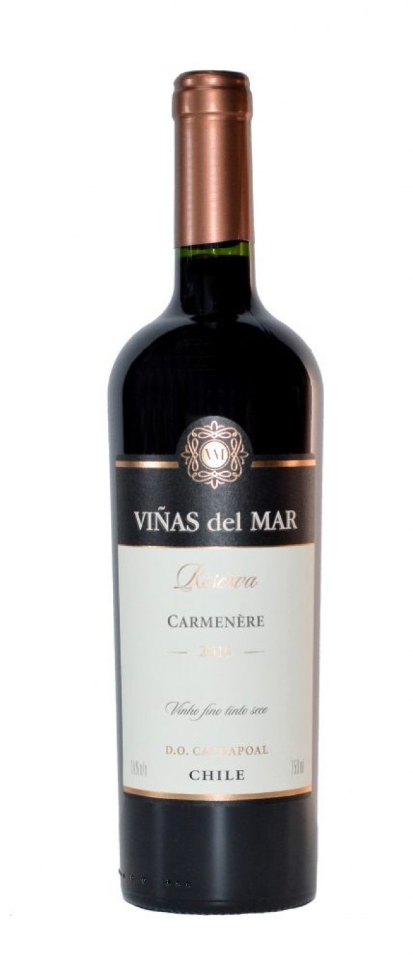Encontraproduto.com.br - Vinho Tinto Viñas del Mar Reserva Carménère 750ml