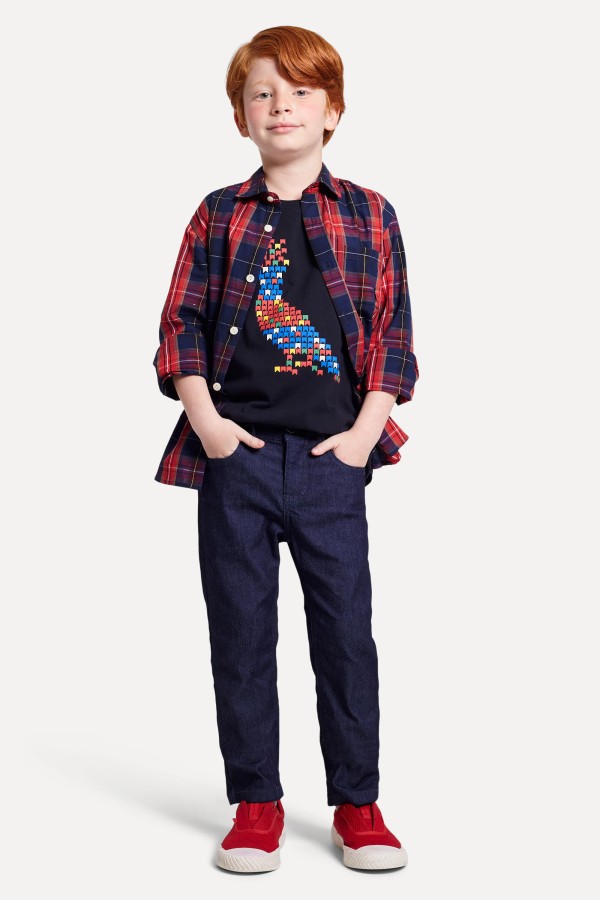 Calca Mini Jeans Amaciada
