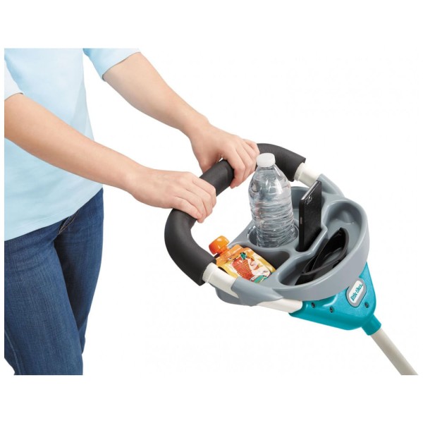 Encontraproduto.com.br - Triciclo de Passeio com 4 Estágios Proteção para Sol e Porta Objetos, LITTLE TIKES 638695C, Azul