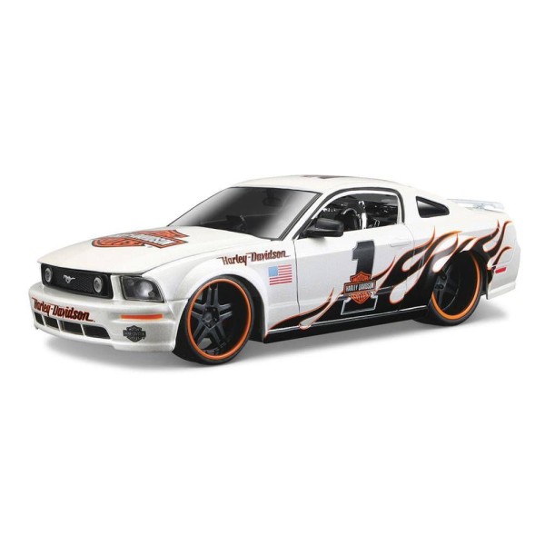 Encontraproduto.com.br - Miniatura - Carro - 2006 Ford Mustang Gt - 1:24 - Maisto Design - BRANCO