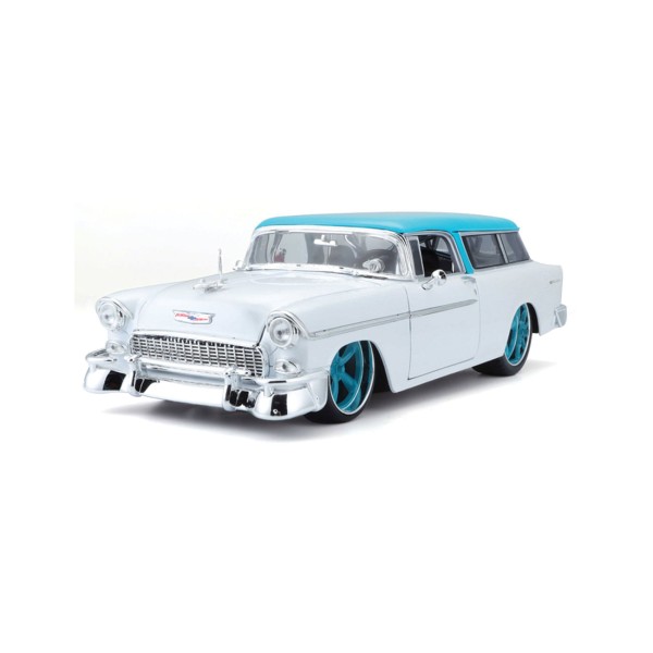 Encontraproduto.com.br - Miniatura Ford Thunderbird 1956 Motormax 1:24 Vermelho
