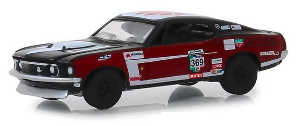 Encontraproduto.com.br - Miniatura La Carrera Panamericana S1 69 Fd Mustang Mach 1 #369 Greenlight Gre13240