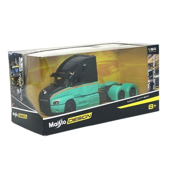 Encontraproduto.com.br - Miniatura Caminhão 1/64 Design Custom Rigs Mack Anthem Pto/Vd Maisto 12389