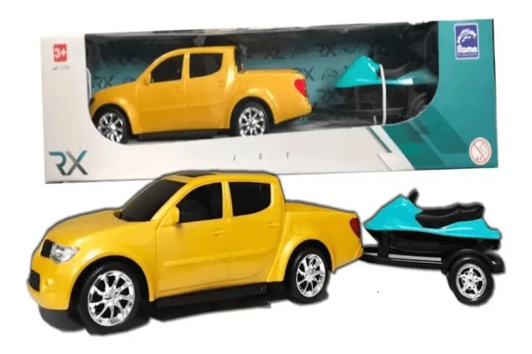 Encontraproduto.com.br - Pick-Up Rx Com Jet Ski Amarelo Roma Jensen 1175
