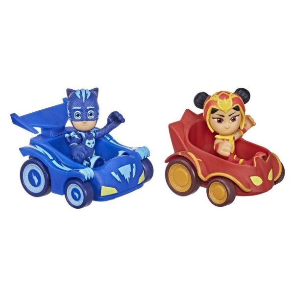Encontraproduto.com.br - Veículos Com Mini Figuras Pj Masks Menino Gato Vs An Yu Pj Mask F2843