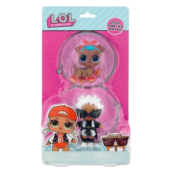 Encontraproduto.com.br - Conjunto LOL Surprise! Double Collection - Fresh e B.B. Pup Candide