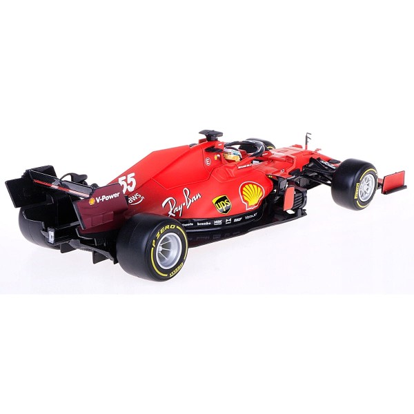 Encontraproduto.com.br - Miniatura Carro Fórmula 1 Sf21 2021 #55 Carlos Sainz 1/18 Bburago 16809