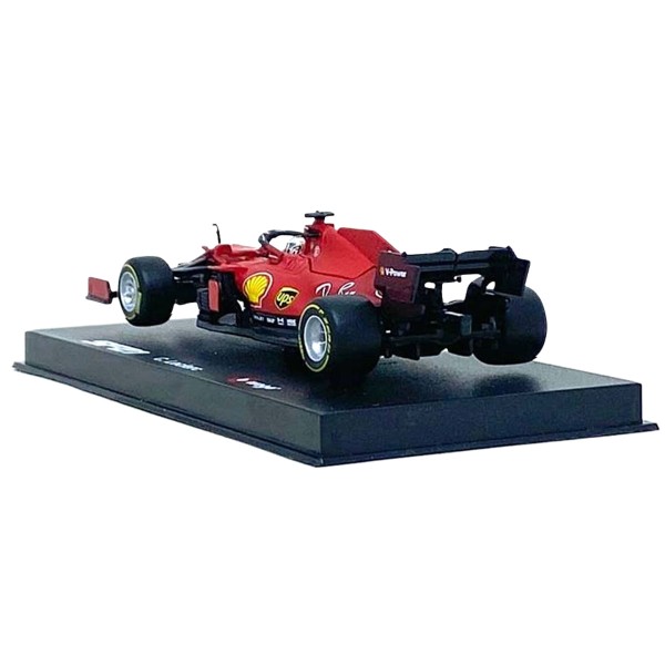 Encontraproduto.com.br - Miniatura Carro Fórmula 1 Ferrari Sf21 #16 Charles Leclerc 2021 1/43 Bburago 36828