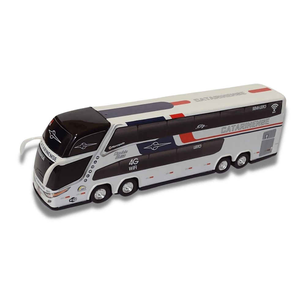 Encontraproduto.com.br - Brinquedo Miniatura ônibus Viação Catarinense Antigo Dbus