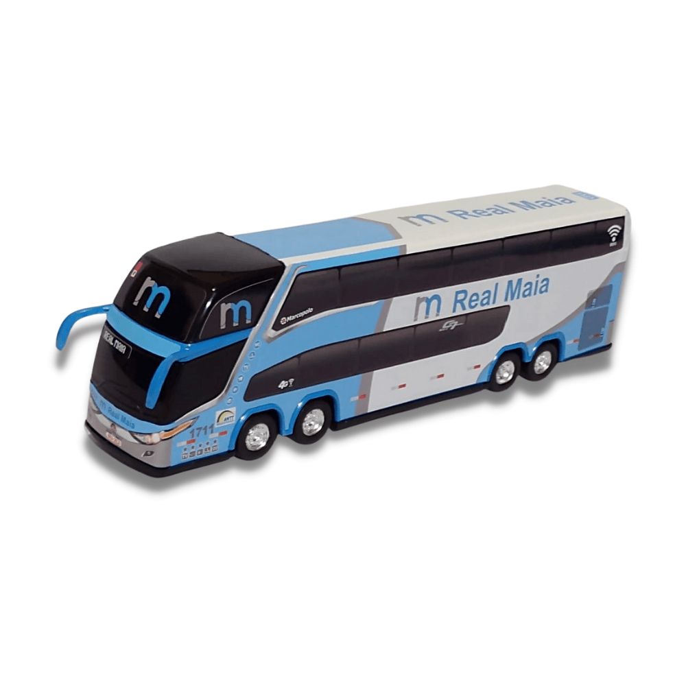 Encontraproduto.com.br - Brinquedo Miniatura De ônibus Viação Real Maia