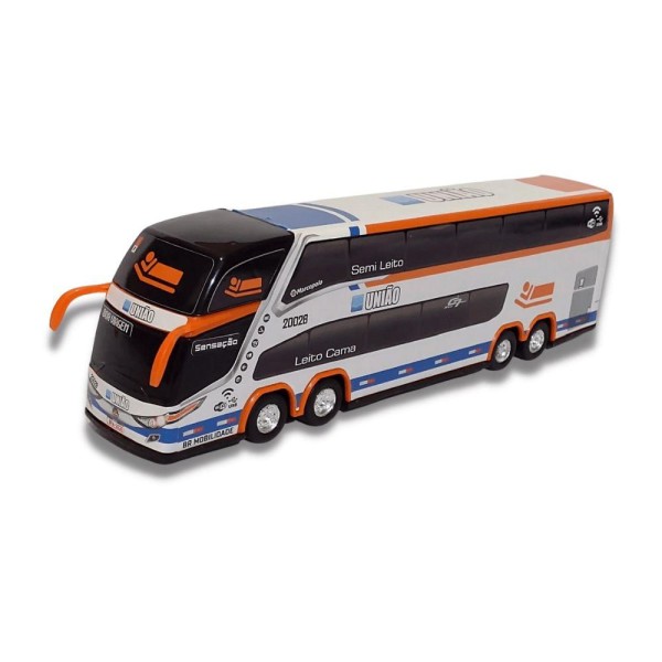 Encontraproduto.com.br - Brinquedo Miniatura De ônibus Viação Uniao 1800 Dd G7