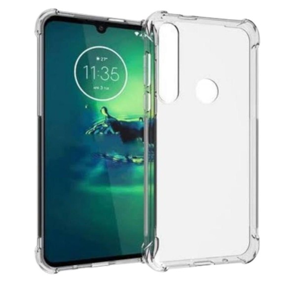 Encontraproduto.com.br - Capa Transparente Para Moto G8 Plus Flexível Anti-Choque