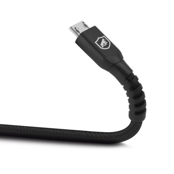 Encontraproduto.com.br - Cabo Dual Shock Preto Micro Usb V8 ( 2 Metros ) - Gshield