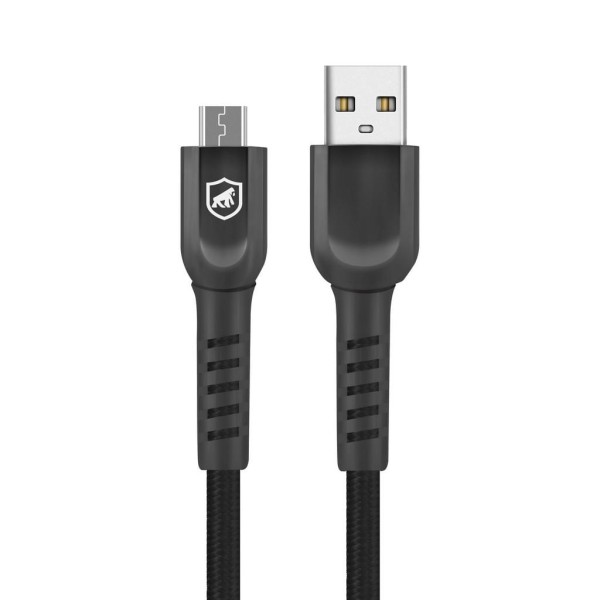 Cabo Dual Shock Preto Tipo C  Type C  Usb C ( 2 metros )  - Gshield