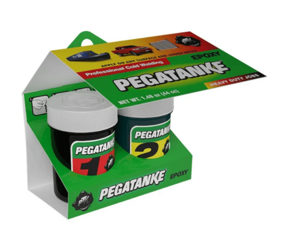 Encontraproduto.com.br - Cola Epoxi Pegatanke Preta (46G)
