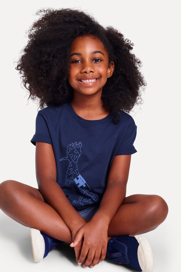 Encontraproduto.com.br - Camiseta Estampada Pica Pau Puzzle Filho