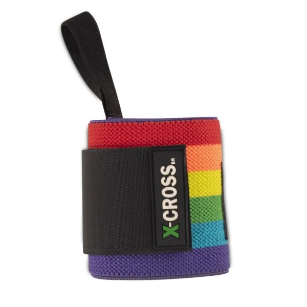 Encontraproduto.com.br - Munhequeira Elástica - Cross Training - X-cross Br - Colors Tamanho:único