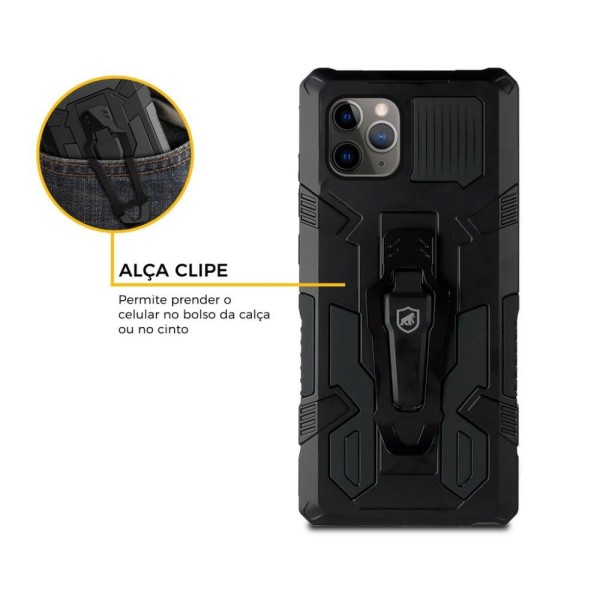 Encontraproduto.com.br - Capa case capinha Clip para iPhone 12 Pro - Gshield