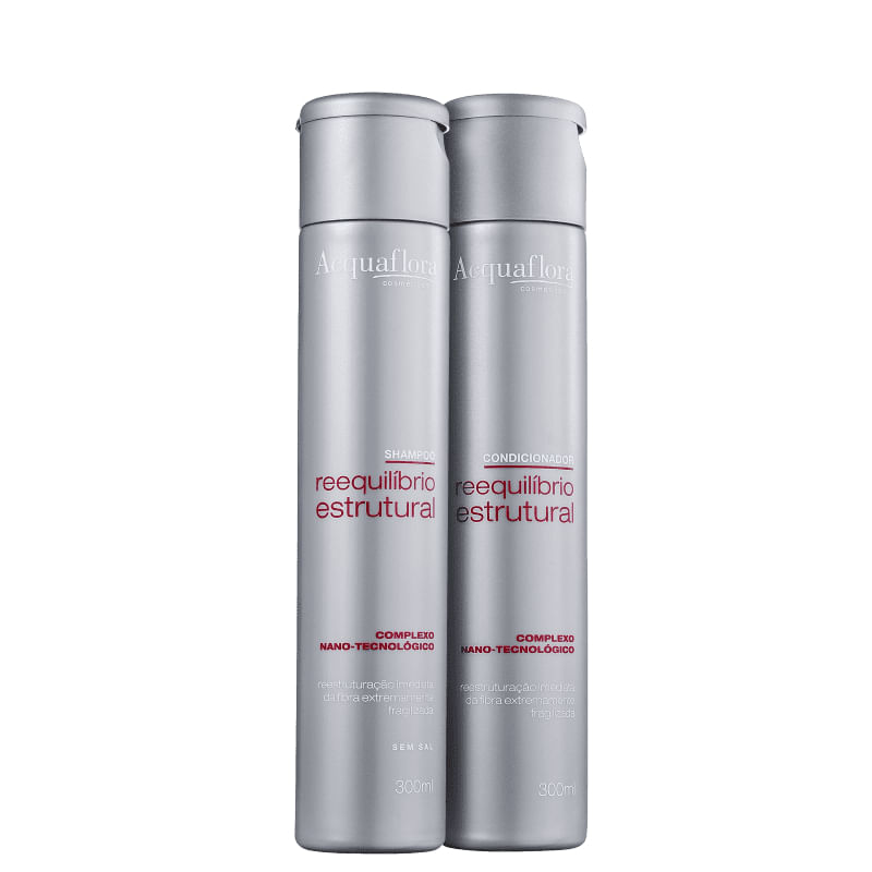 Kit Acquaflora Reequilíbrio Estrutural Duo (2 Produtos)