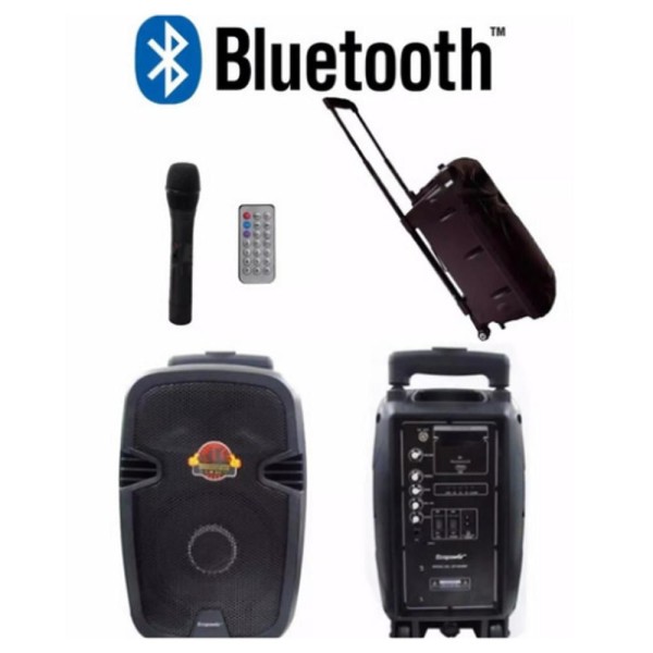 Encontraproduto.com.br - Caixa Som Para Karokê Bluetooth Microfone