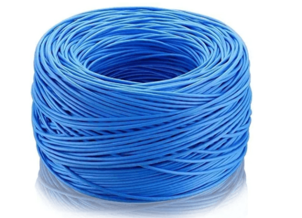 Cabo Rede 4 Pares Cat6 CC Azul 305 Metros Flex Byte