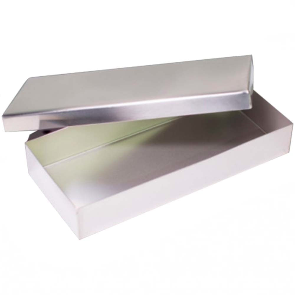 Encontraproduto.com.br - Estojo Em Aço Inox - Liso - 18 X 4 X 3 Cm - Açonox