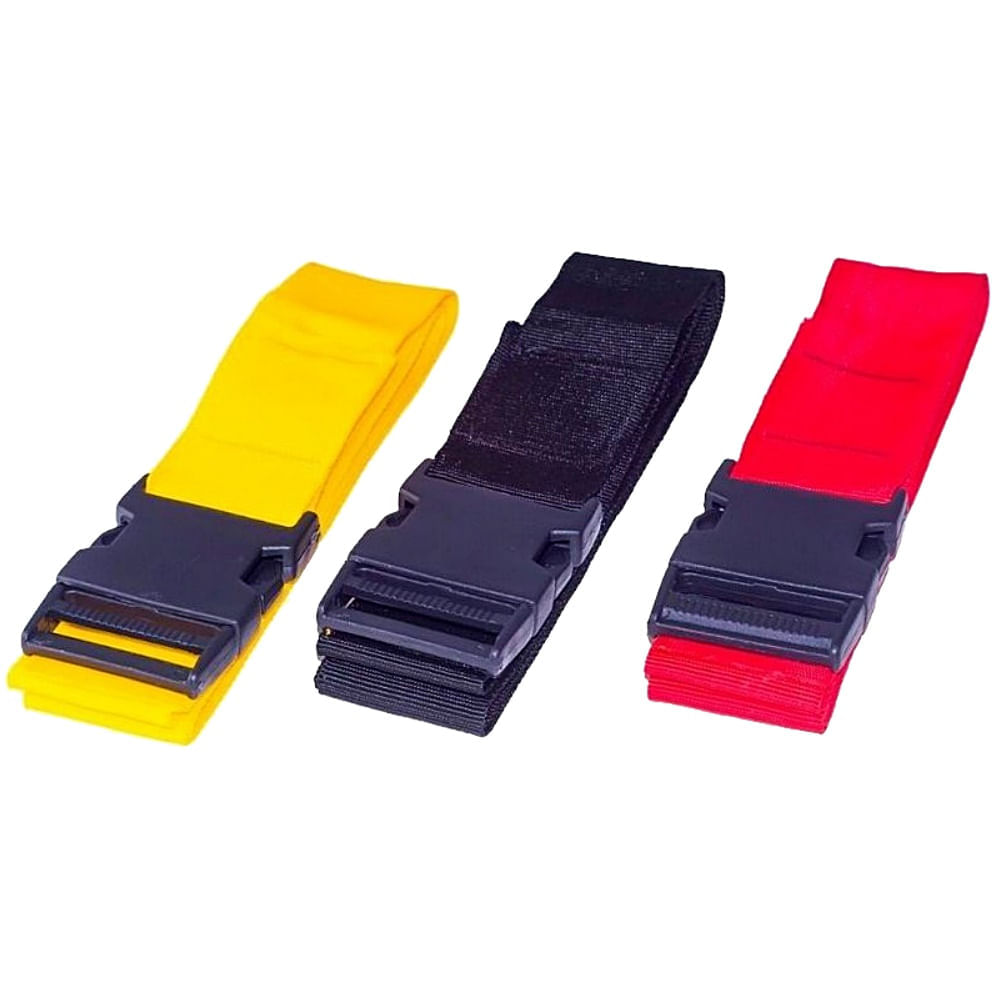 Encontraproduto.com.br - Cinto de Fixação para Prancha de Resgate - 3 cintos