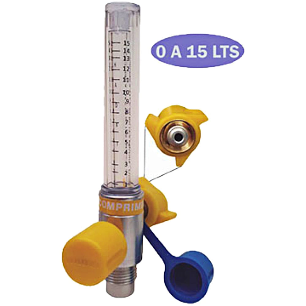 Encontraproduto.com.br - Fluxômetro de Ar Comprimido Haoxi FL2404 0 A 15 LPM - unidade